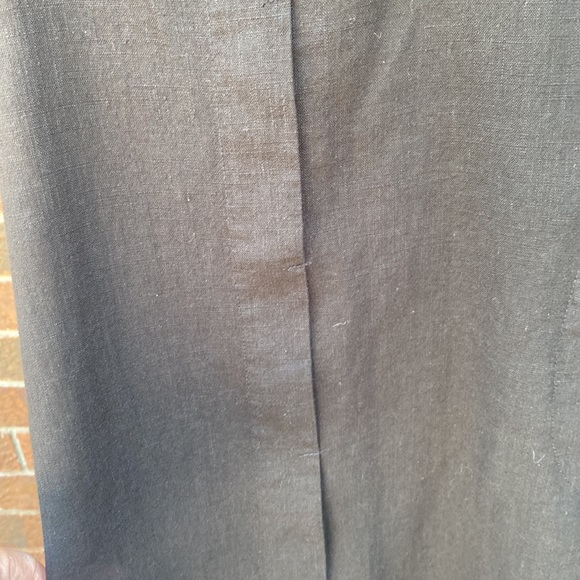 Athena Marie - black aline dress with pockets - viscose $ linen - Picture 13 of 13